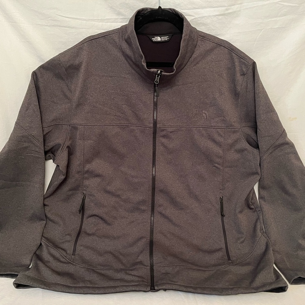 North Face Men’s XXL Softshell Fleece Lined Full Zip Jacket